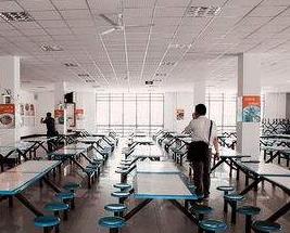 宜宾县高场计算机职业中学食堂环境