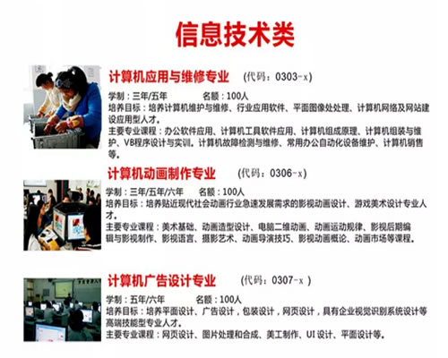 贵州水钢技师学院信息技术类专业
